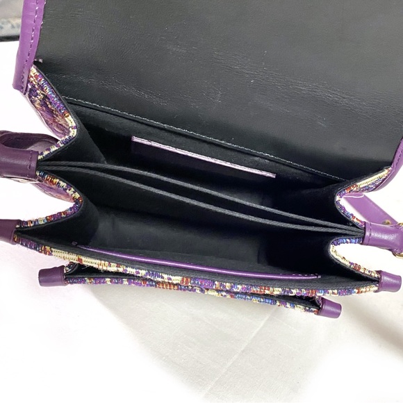 Sezane Romeo Tapestry Crossbody Bag - Picture 9 of 10